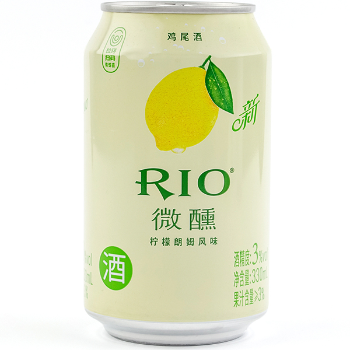 锐澳微醺鸡尾酒柠檬朗姆风味厅装330ml|零食加盟连锁