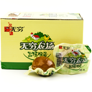 无穷盐焗鸡蛋30g|零食加盟连锁