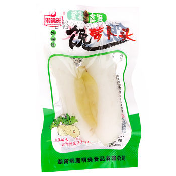 湘满天馋萝卜头泡椒味|零食加盟连锁