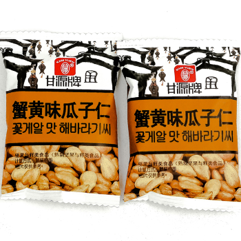 甘源瓜子仁蟹黄味|零食加盟连锁
