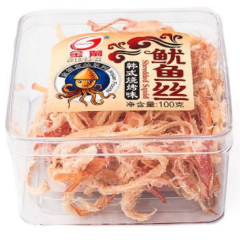 金箭韩式烧烤味鱿鱼丝100g|零食加盟连锁